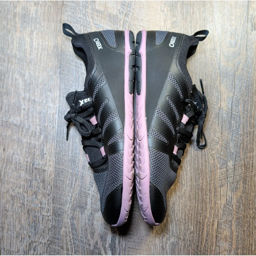 XERO Forza Runner Barefoot Minimalist Sneaker Black Elderberry Women's Size 8 - Picture 10 of 13